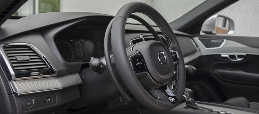 centralina al volante per comandi ausiliari